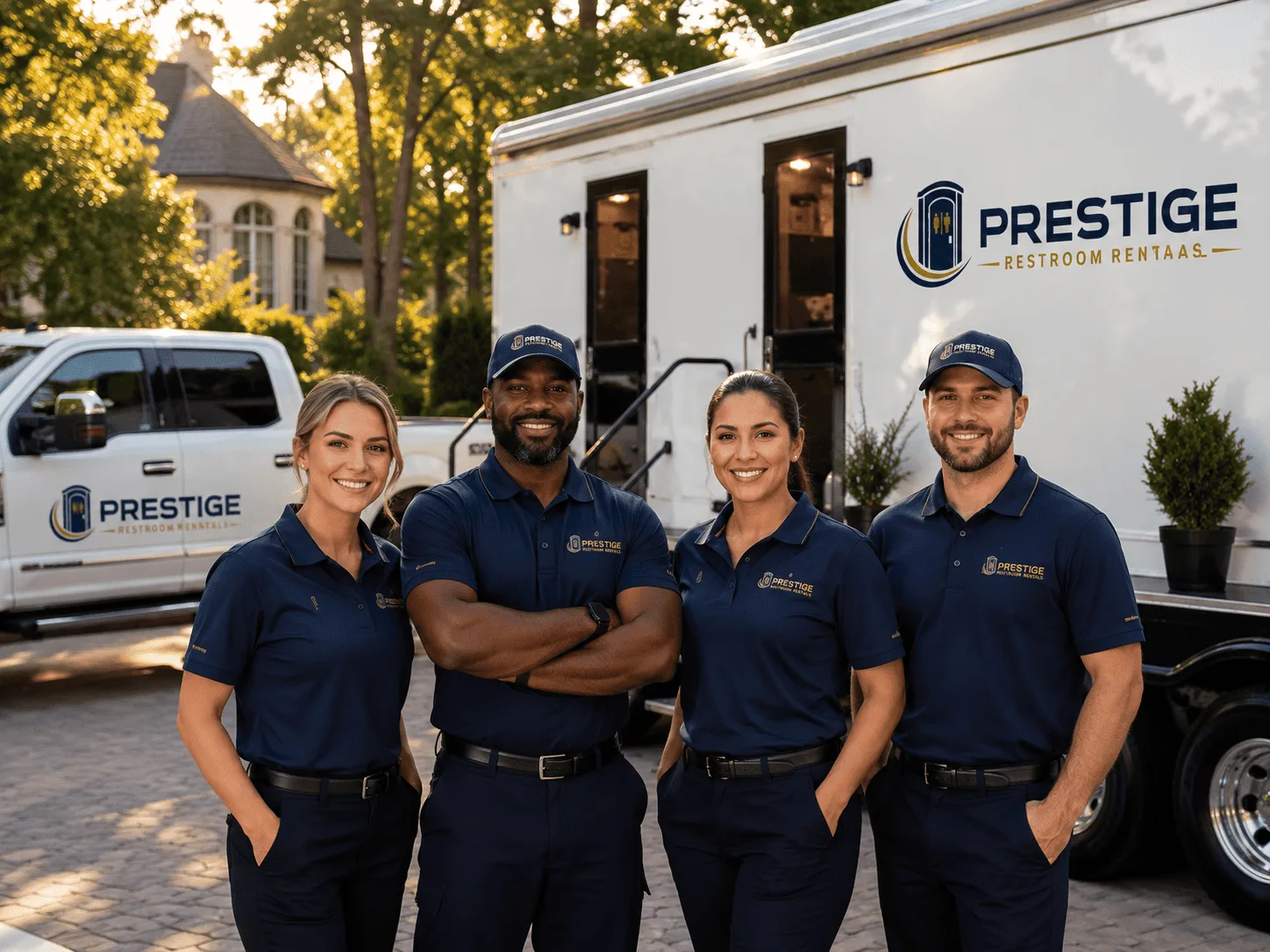Trusted Luxury Portable Restrooms company in Champlain, VA